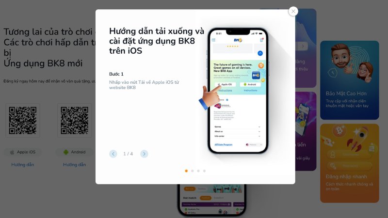 Cách tải cho hệ điều hành iOS