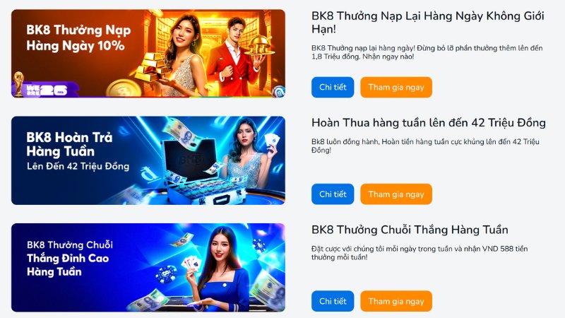 Ưu đãi hoàn trả và thưởng định kỳ khi truy cập tài khoản