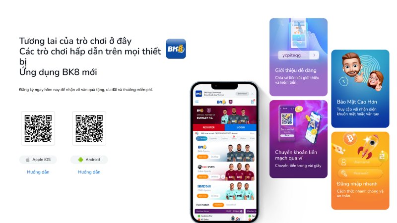 Chọn Cách tải app BK8 nhanh, an toàn & có trải nghiệm tối ưu nhất Cách tải app BK8 nhanh, an toàn & có trải nghiệm tối ưu nhất